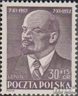 Produktbild von Briefmarken Polen 1952 Mi 781 postfrisch Polnisch sowjetische Freundschaft