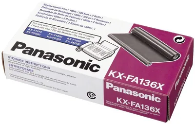 Obrázek produktu pro Termotransferové válce Panasonic černé, 336 stran, KXFA136X