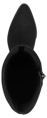 Produktbild von Tamaris Damen Stiefel Langschaft unifarben Blockabsatz Vegan 1-25540-47, Größe:39 EU, Farbe:Schwarz