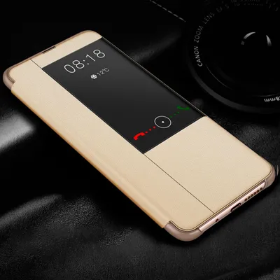 Produktbild von Huawei Mate 20 lite Smart View Flip Cover Gold