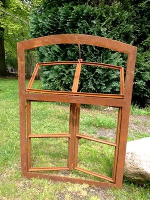 Produktbild von Eisenfenster- Oberlicht und Doppelflügel zu Öffnen, Stall Fenster antik-ländlich