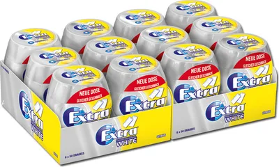 Produktbild von Extra Professional Gum White Cirtus 50er - 12 x 70 g Karton