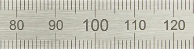 Immagine prodotto di Helios Preisser Stahlmaßstab biegsam (rostfrei, Skalierung: oben, unten, 200 mm)