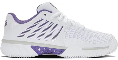 Productafbeelding van K-Swiss tennisschoen/padel-schoen, Express Light 3 Clay, dames, wit/paars