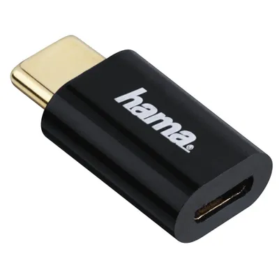 Zdjęcie produktu dla Hama 00178399, Micro USB, USB-C, Czarny