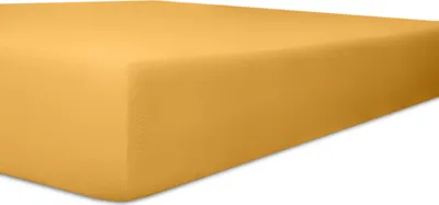 Produktbild von Kneer - Betttuch - * Qualität 60 * Single-Jersey - Farbe:  05 Gold - Größe: 90/190 - 100/200 cm