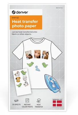 Image de Papier photo à transfert thermique Denver PHP-63