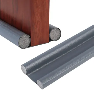 Zdjęcie produktu dla Zatyczka pod drzwi uszczelka drzwiowa - Szara - 96 cm - 1 sztuka