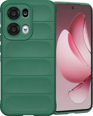 Image de imoshion EasyGrip Backcover pour l'Oppo Reno 13 Pro - Vert foncé