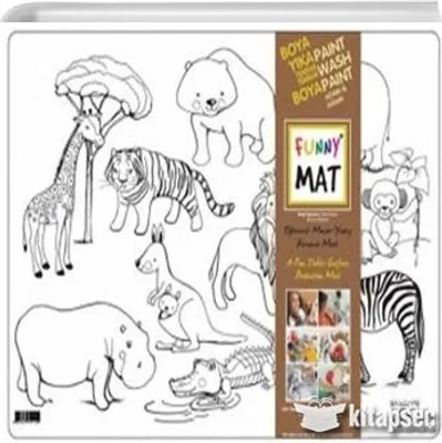 Image de Tapis transparent Animaux sauvages Funny Mat