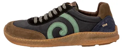 Image de El Naturalista Chaussures pour Femme/Homme N5435A MULTI MATERIAL BLACK/OROEL Couleur Noir