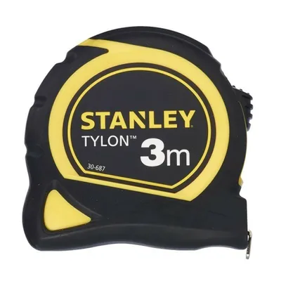Image de Mètre ruban bimatière tylon STANLEY 1-30-687 3 m x 12,7 mm