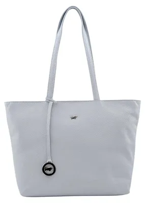 Produktbild von Umhängetasche HANNA Shopper S grau Damen - Leder
