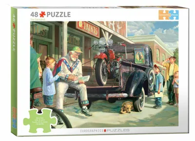 Produktbild von Eurographics Puzzle Der Wagehals - Bob Byerly, 48 Teile, 36 x 26 cm, 6748-0441