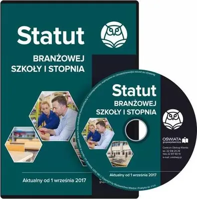 Produktbild von Statut branzowej szkoly I stopnia Aktualny od 1 wrzesnia 2017