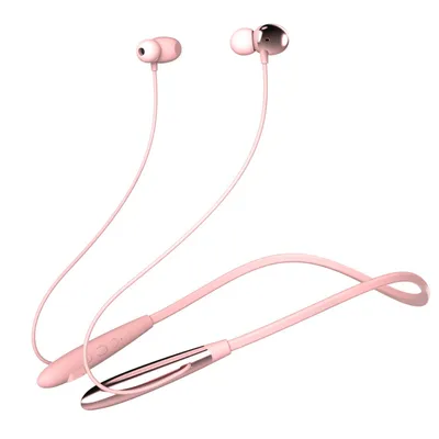 Image de Écouteurs intra-auriculaires Bluetooth XO Sport, autonomie de 10 heures, couleur rose