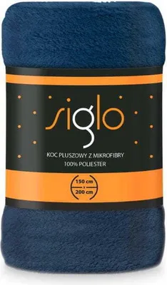 Immagine prodotto di FARO Coperta in micropile super soft in poliestere blu, 220/200 cm