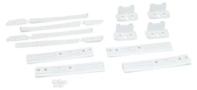 Produktbild von Bauknecht Whirlpool Türmontageset, Schleppscharnier, Scharnier Montageset für Tür Kühlschrank / Gefrierschrank Nr.: 481231019131