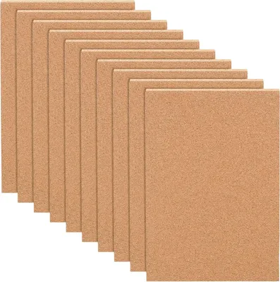 Produktbild von Kork-Isolierplatten - vielseitig und nachhaltig - Packung mit 10 - 30 x 21 cm