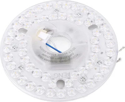 Obrázok produktu pre 4,92-palcová súprava LED pre modernizáciu stropného ventilátora, 18 W, 3 CCT, 3000 K, 4000 K, 6000 K, stmievateľné okrúhle stropné svetlo, náhradná doska PC, 230 V