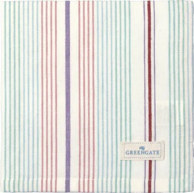 Produktbild von Greengate Divia Stoffserviette white 40x40cm