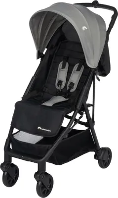 Produktbild von Bebeconfort Teeny 3D Kinderwagen, Reisekinderwagen, leichter Kinderwagen, Ab Geburt bis ca. 4 Jahre, Bis 22 kg, Tinted Grey