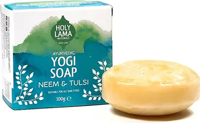 Produktbild von Holy Lama Neem & Tulsi Seife Yogi -- 100 g