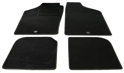 Fußmatten Set für VW Polo 86C, Bj. 3/1986-9/1994, schwarz