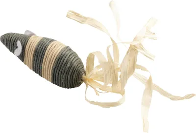 Produktbild von Duvo+ Katzenspielzeug Maus mit Maisschnüren grau