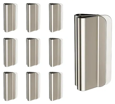 Produktbild von Magnetische Vorhang-Clips, 10 Stück, Abnehmbare Edelstahl-Klammern