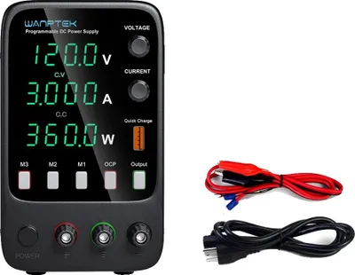 Immagine prodotto di Alimentatore DC, tensione regolabile, controllo encoder, APS1203H