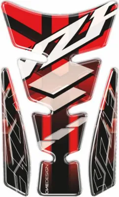 Zdjęcie produktu dla Tankpad zabezpieczenie zbiornika, osłona ONEDESIGN CGSLE1RP czerwony/ czarny