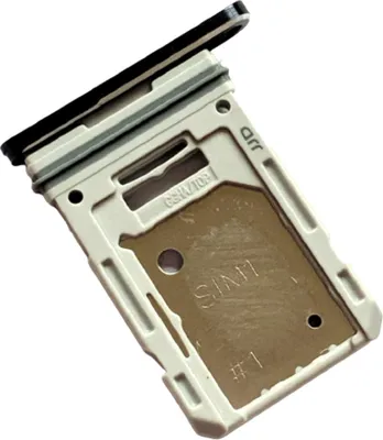 Produktbild von Simkartenhalter und micro-SD Card Fach Hybrid für Samsung Galaxy S20 FE (5G), Original Ersatzteil, Blau