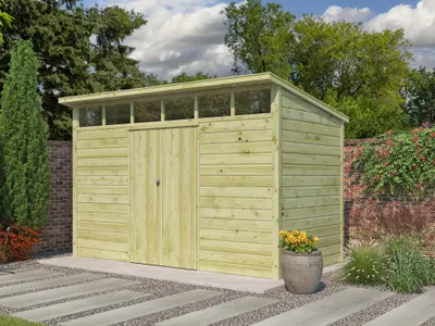 Produktbild von Gartenhaus Modell Q-Line 6,48 m²