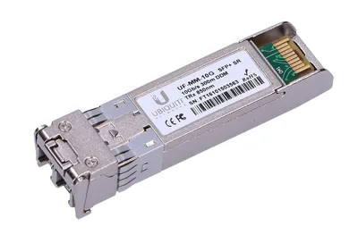 Produktbild von Ubiquiti UF-MM-10G, Faseroptik, 10000 Mbit/s, SFP+, LC, 300 m, 850 nm