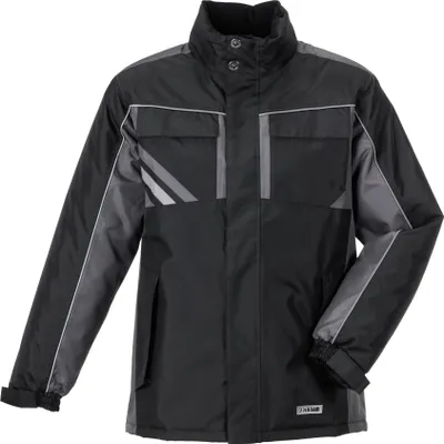 Produktbild von Größe M Unisex Planam Highline Winter Winterjacke schwarz schiefer zink Modell 2720