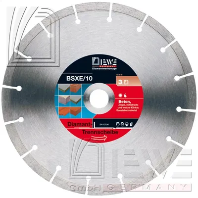 Produktbild von DIEWE Diamanttrennscheibe 35253 BSXE10 125 22,23
