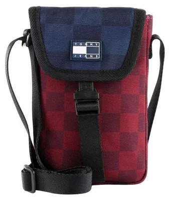 Image de Tommy Jeans - Étui pour téléphone portable pour homme NA815 (taille unique) (bleu marine/rouge)