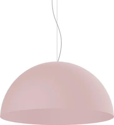 Produktbild von Moderne puristische Metall-Pendelleuchte Cassis mit Halbkugel-Lampenschirm, Ø 40/60 cm