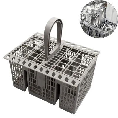 Immagine prodotto di Cesto portaposate per lavastoviglie - Cesto portaposate di ricambio - Contenitore per posate compatibile con le lavastoviglie Hotpoint - compatibile con i codici 99673-8729, C00257140 e C00386607