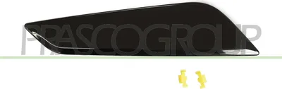Produktbild von PRASCO Lüftungsgitter Grill Stoßfänger für BMW 5 Touring (G31) Schwarz