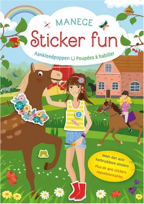 Image de Deltas Reitschulaufkleber, lustige Ankleidepuppen