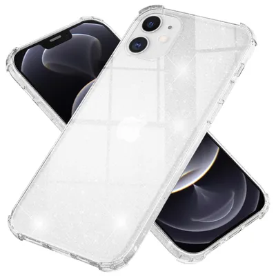 Obrázek produktu pro NALIA třpytivé pouzdro na mobilní telefon pro iPhone 12 Mini, ochranný kryt telefonu, nárazník