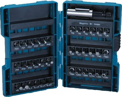 Produktbild von Makita® Zubehör Bit-Set 37-teilig - B-28606