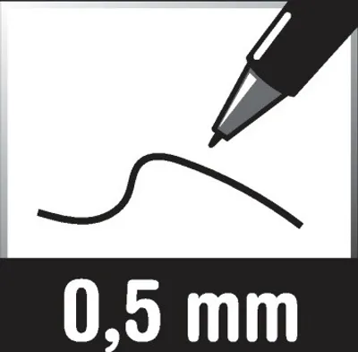 Zdjęcie produktu dla Magnum by Diplomat H2512352 Fineliner Penxacta 0,5 mm, zielony