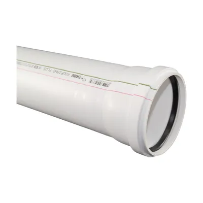Produktbild von REHAU RAUPIANO PLUS, Abflussrohr, DN 50, Stange mit 1 Stk.