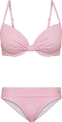 Produktbild von s.Oliver Bügel-Bikini rosé-weiß Größe 34 Cup D