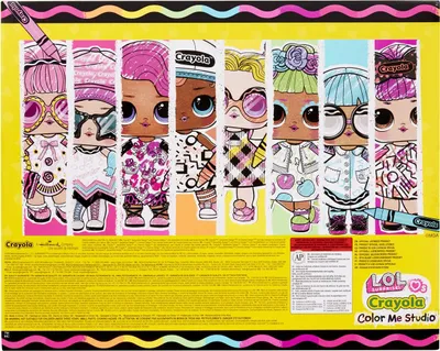 Image de L.O.L. Surprise Loves Crayola Color Me Studio (article assorti) - MGA Entertainment 505273-EUC - (Jouets / Figurines)