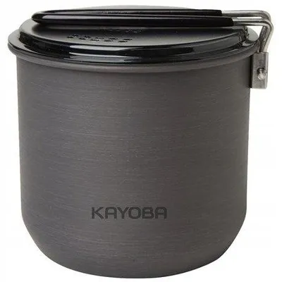 Produktbild von KAYOBA 956165 Campingtopf 1 Liter hartanodisiert leicht