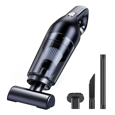 Imagen del producto de Aspiradora de coche inalámbrica – Para uso en coche y en el hogar. Potencia de succión para limpieza en seco y en húmedo, color